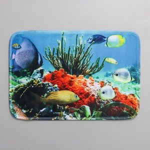 Коврик Доляна «Коралловый риф», 40x60 см
