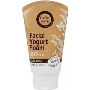 Йогуртовая пенка для умывания со злаками	Happy Bath  Facial Yogurt Foam