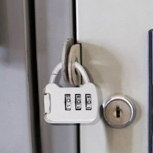 Замок цифровой на блистере, металл