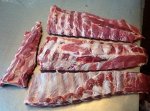 П/ф мясной из свинины Ребрышки лента