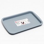 Подставка под миску для животных LUCKY PET 29*19 см, Серый