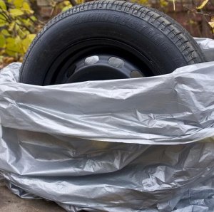 Пакеты для хранения шин, пачка 4шт, (R13-R20) 110х110см, 30мкм, ПНД+ПВД