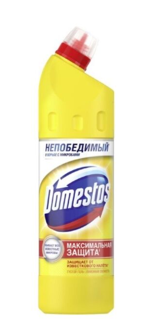 Универсальное чистящее средство Domestos Лимонная свежесть 750 мл / Доместос лимон 750 мл