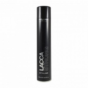 Без колпачка Лак аэрозольный для волос сильной фиксации «Lacca Strong», 500 мл