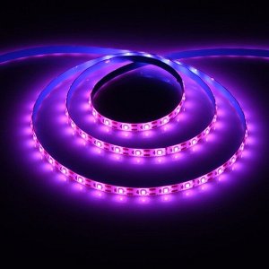 Фитолента светодиодная Luazon, 5 В, SMD5050, 2 м, IP65, 10.3Вт, 60 LED/м, USB, мультиспектр.