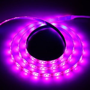 Фитолента светодиодная , 5 В, SMD5050, 1 м, IP65, 6.2 Вт, 60 LED/м, дим., USB