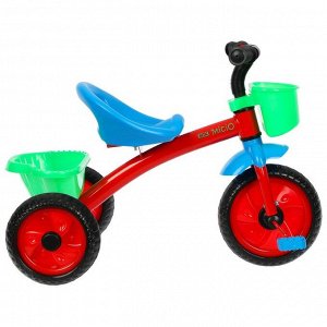 Велосипед трехколесный Micio Antic, цвет красный/синий/зеленый