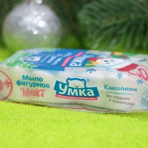 Мыло фигурное Умка, новогоднее "Медвежонок" 60 г