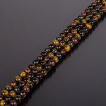 Бусины для рукоделия Тигровый, Соколиный и Бычий глаз