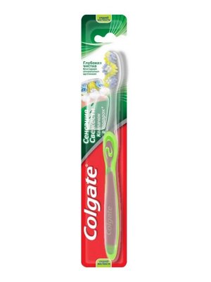 Зубная щетка Colgate Сенсация свежести, средней жесткости