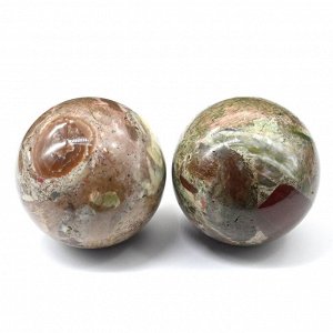 Шар из яшмы, диаметр 64мм, 320-329г