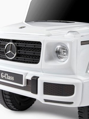 Детская машинка-каталка марки Mercedes Benz G350d/ white