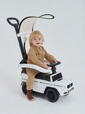 Детская машинка-каталка марки Mercedes Benz G350d/ white