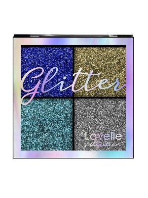Лавель тени GLITTER набор тон 01 королевская роскошь