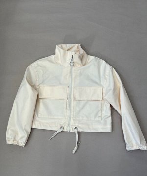 101793/1 (песочный) Куртка для девочки