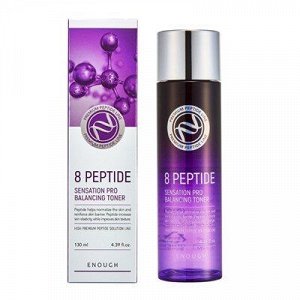 Enough. Тонер для лица антивозрастной с пептидами 8 Peptide Sensation Pro Balancing Toner , 130 мл