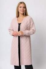 Кардиган 351168/пудра