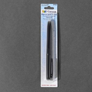 Ручка для ткани, термоисчезающая, цвет чёрный №02