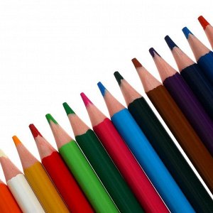 Карандаши цветные 18 цветов Berlingo «Корабли» + два чернографитных карандаша