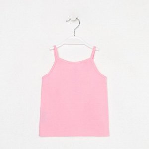 Топик для девочки А.6-991, цвет розовый, рост 92
