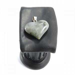 Сердечко Лабрадор - мистический камень желаний, дарует удачу и везение 2см-2см