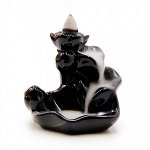 Подставка под стелющиеся благовония Горный Лотос-2 Керамика 8см