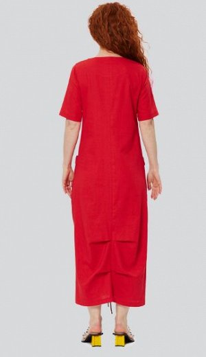 Платье "Азора"красный