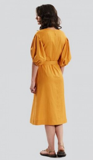 Платье "Модеста"оранжевый