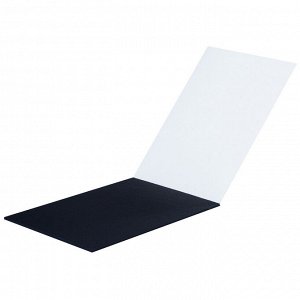 Скетчбук 20л. А5 на склейке Clairefontaine ""Carb'ON"", 120г/м2, мелкозернистая бумага, черные листы.