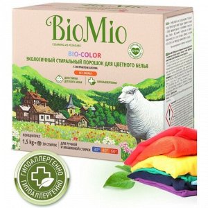 Стиральный порошок BioMio для цветного белья 1500 гр
