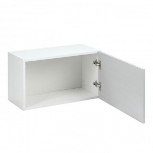 Шкаф навесной Мальма 600х300х360 Светло-серый/Белый