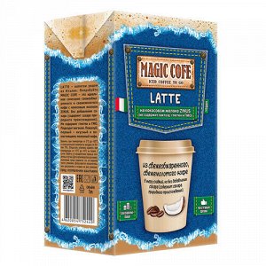 Напиток кофейный "Magic cofe Latte" на кокосовом молоке Zinus, 1 л