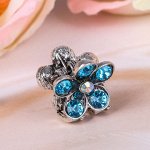 Краб для волос &quot;Мокси&quot; цветочек, 1,9 см, в ассортименте