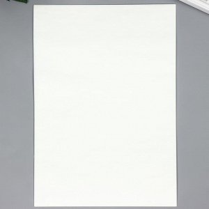 Декоративная калька "Рисунок" белая, набор 10 шт, А4, 25 гр/м2