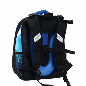 Рюкзак каркасный Probag «Волшебный» 38 х 30 х 16 см, эргономичная спинка, голубой
