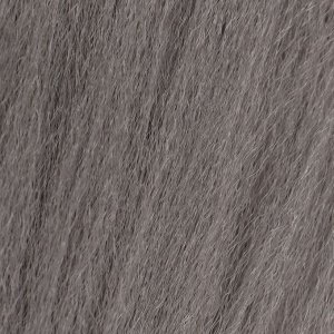 SOFT DREADS Канекалон однотонный, гофрированный, 60 см, 100 гр, цвет тёмно-серый(#GRAY)