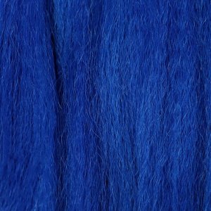 SOFT DREDES Канекалон однотонный, гофрированный, 60 см, 100 гр, цвет синий(#BLUE)