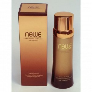 Эмульсия для лица NEWE Golden Label de Luxe, с частицами золота, 150 мл