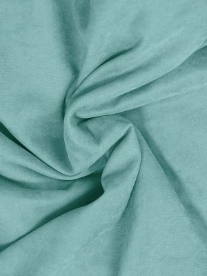 Швейный цех "Маруся" Комплект штор  КАНВАС (эффект замши) цвет СВЕТЛЫЙ БИРЮЗОВЫЙ: 2 шторы по 200 см