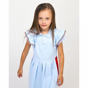 Платье для девочки, цвет голубой, рост 104 см