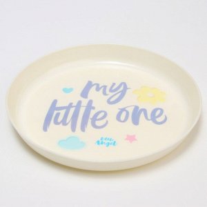 Набор детской посуды Play with Me Lettering (тарелка, миска, стакан)