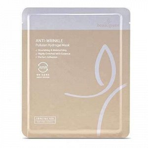 BeauuGreen Гидрогелевая маска с пуллуланом Anti-Wrinkle Pullulan Hydrogel Mask