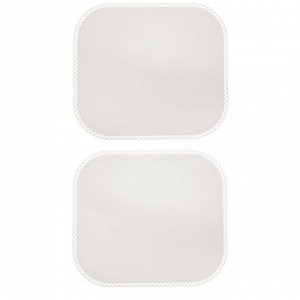 Силиконовый Коврик для посуды Maid, 40х35 см, 2 шт, цвет серый