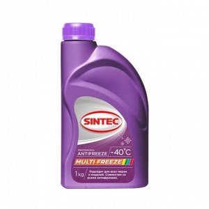 Антифриз Sintec Multi Freeze фиолетовый, 1 л