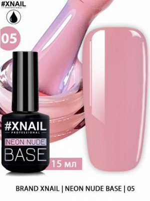Xnail, Neon Nude Base 5, 15 ml