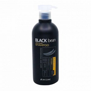 Оживляющий шампунь с черной фасолью (500мл) 3W CLINIC BLACK BEAN VITALIZING SHAMPOO (500ml)