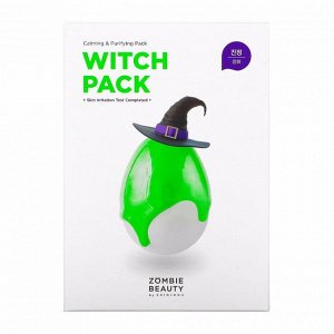 Кремово-грязевая маска с зеленым чаем (8шт*15гр) SKIN1004 ZOMBIE BEAUTY WITCH PACK (8ea*15gr)