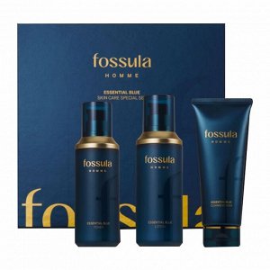 Набор для ухода за кожей (150мл+150мл+200мл) FOSSULA HOMME ESSENTIAL BLUE SPECIAL SET (150ml+150ml+200ml)