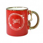 &quot;Флирт&quot; Кружка &quot;Sweet&quot; 310мл, цв.красный