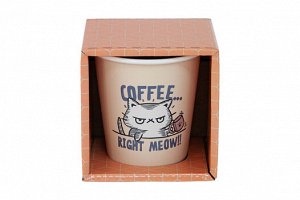 Стакан "Coffee right meow!!" 260мл, в п.у. KRJYD728 ВЭД